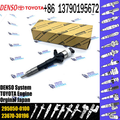 Fuel Injector 23670-39196 295050-0100 23670-30190 For Toyota Hilux Hiace 1KD-FTV 3.0L