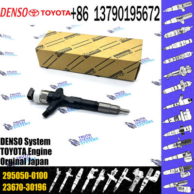 Fuel Injector 23670-39196 295050-0100 23670-30190 For Toyota Hilux Hiace 1KD-FTV 3.0L