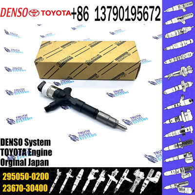 Genuine  Diesel Fuel Injector 295050-0460 295050-0200 For Toyata Car 23670-30400 23670-30440 23670-39435