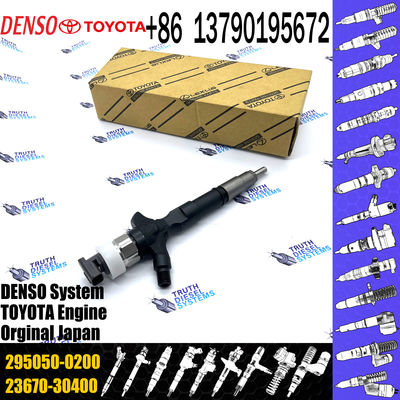 Genuine  Diesel Fuel Injector 295050-0460 295050-0200 For Toyata Car 23670-30400 23670-30440 23670-39435