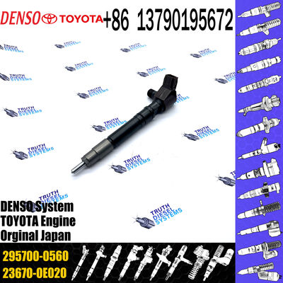 Original Diesel Common Rail Fuel Injector 23670-0E010 295700-0550 23670-0E020 295700-0560 For Toyota Hilux 1GD