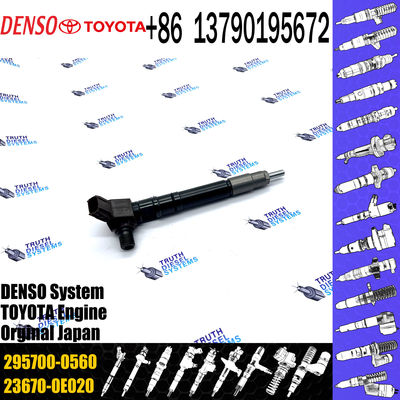 Original Diesel Common Rail Fuel Injector 23670-0E010 295700-0550 23670-0E020 295700-0560 For Toyota Hilux 1GD