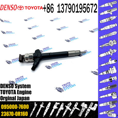 Nine Diesel Injector 095000-7600 23670-0R160 Injector 095000-7600