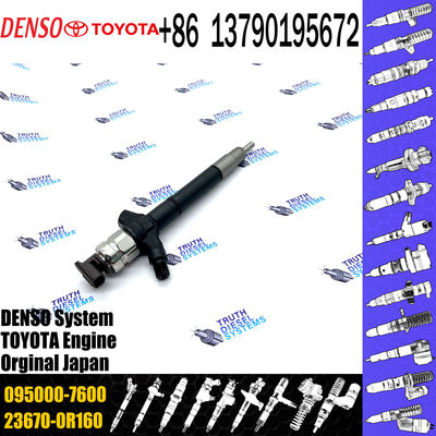 Nine Diesel Injector 095000-7600 23670-0R160 Injector 095000-7600