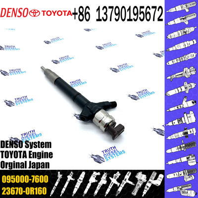 Nine Diesel Injector 095000-7600 23670-0R160 Injector 095000-7600