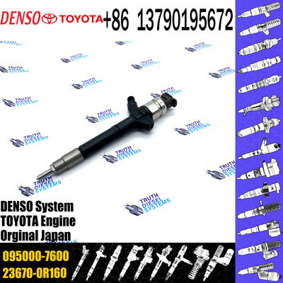 Nine Diesel Injector 095000-7600 23670-0R160 Injector 095000-7600
