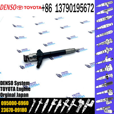 Injector Nozzle 23670-0R030 23670-09240 Injector For Toyota 1AD-FTV Common Rail Injector 095000-6410 095000-6960