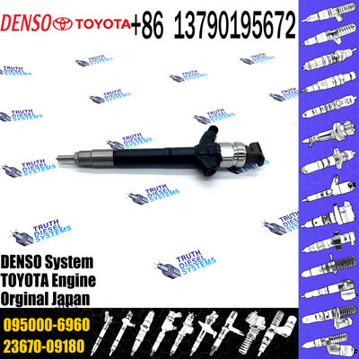 Injector Nozzle 23670-0R030 23670-09240 Injector For Toyota 1AD-FTV Common Rail Injector 095000-6410 095000-6960
