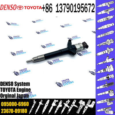 Injector Nozzle 23670-0R030 23670-09240 Injector For Toyota 1AD-FTV Common Rail Injector 095000-6410 095000-6960
