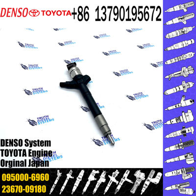 Injector Nozzle 23670-0R030 23670-09240 Injector For Toyota 1AD-FTV Common Rail Injector 095000-6410 095000-6960