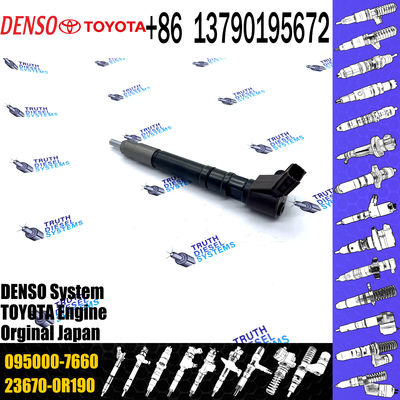 Fuel Injector 23670-0R190 Fuel Injector Assembly 095000-7660 For Toyota 1AD-FTV