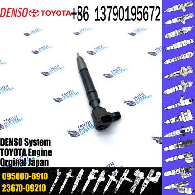 Genuine Common Rail Fuel Injector 095000-6230 095000-7640 095000-7280 095000-6910 For TOYOTA 23670-0R170 23670-09140