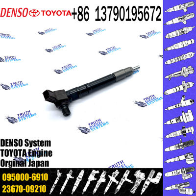 Genuine Common Rail Fuel Injector 095000-6230 095000-7640 095000-7280 095000-6910 For TOYOTA 23670-0R170 23670-09140