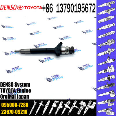 Diesel Injector 23670-09210 DCRI107640 Common Rail Injector 0950007280 095000-7280
