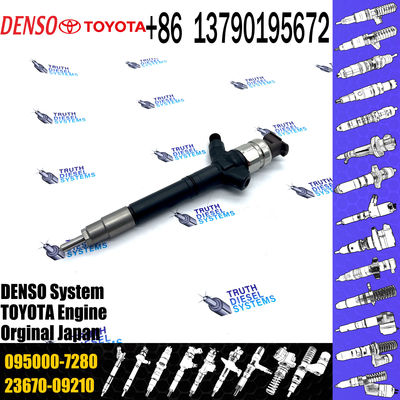 Diesel Injector 23670-09210 DCRI107640 Common Rail Injector 0950007280 095000-7280