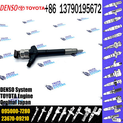 Diesel Injector 23670-09210 DCRI107640 Common Rail Injector 0950007280 095000-7280
