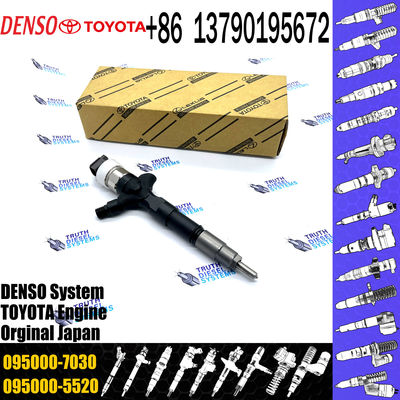 Fuel Injector 23670-39145 Common Rail Injetor 095000-7040 095000-7030 For TOYOTA VIGO 1KD 2KD