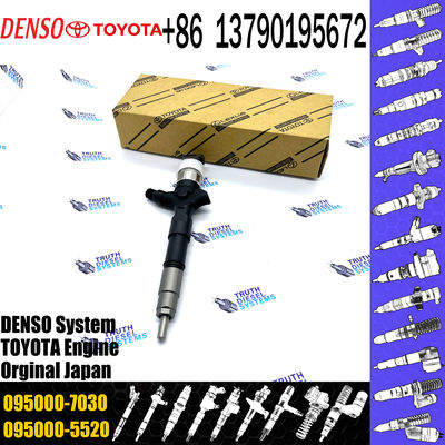 Fuel Injector 23670-39145 Common Rail Injetor 095000-7040 095000-7030 For TOYOTA VIGO 1KD 2KD
