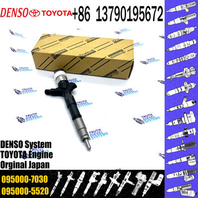 Fuel Injector 23670-39145 Common Rail Injetor 095000-7040 095000-7030 For TOYOTA VIGO 1KD 2KD