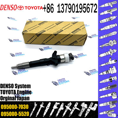 Fuel Injector 23670-39145 Common Rail Injetor 095000-7040 095000-7030 For TOYOTA VIGO 1KD 2KD