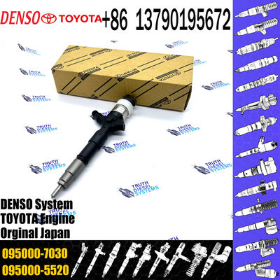 Fuel Injector 23670-39145 Common Rail Injetor 095000-7040 095000-7030 For TOYOTA VIGO 1KD 2KD