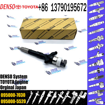 Fuel Injector 23670-39145 Common Rail Injetor 095000-7040 095000-7030 For TOYOTA VIGO 1KD 2KD