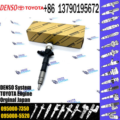 Diesel Fuel Injector DENSO 0950007350 095000-7350 For Toyota 1KD-FTV Prado D4D J120 23670-30080 23670-30180