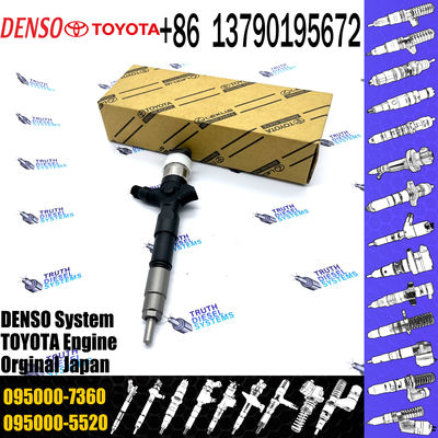 Common Rail Injector 095000-7360 095000-6870 095000-5890 095000-5891 for 1KD 2KD Diesel Nozzle Assembly High Quality