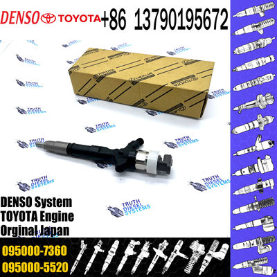 Common Rail Injector 095000-7360 095000-6870 095000-5890 095000-5891 for 1KD 2KD Diesel Nozzle Assembly High Quality
