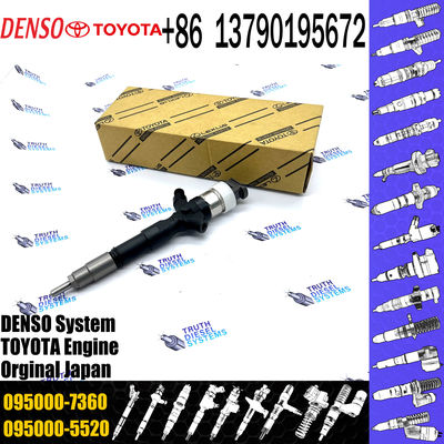 Common Rail Injector 095000-7360 095000-6870 095000-5890 095000-5891 for 1KD 2KD Diesel Nozzle Assembly High Quality