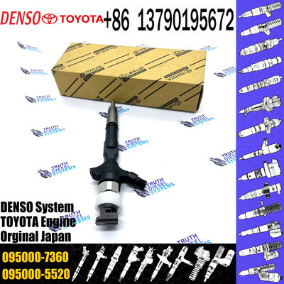 Common Rail Injector 095000-7360 095000-6870 095000-5890 095000-5891 for 1KD 2KD Diesel Nozzle Assembly High Quality