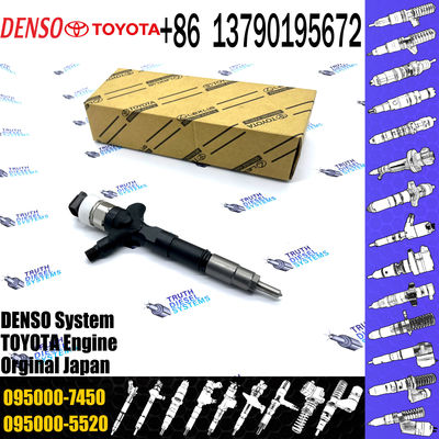 0950007450 Genuine Diesel Injector 23670-30290 23670-39165 095000-7450 For Toyota Dyna 3.0 D, 1KD-FTV, D-4D, Dutro, 300,