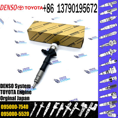 23670-39316 095000-7540 With Injector Nozzles Diesel Injectors And Diesel Common Rail Fuel Injector