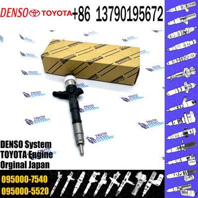 23670-39316 095000-7540 With Injector Nozzles Diesel Injectors And Diesel Common Rail Fuel Injector