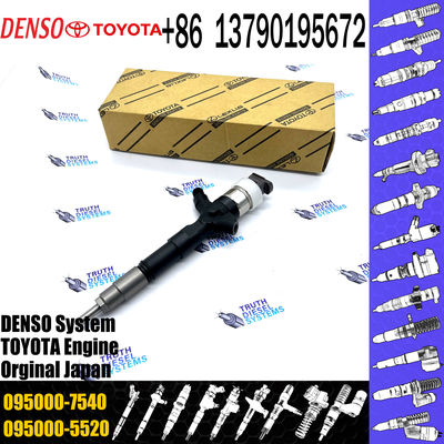 23670-39316 095000-7540 With Injector Nozzles Diesel Injectors And Diesel Common Rail Fuel Injector