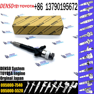 23670-39316 095000-7540 With Injector Nozzles Diesel Injectors And Diesel Common Rail Fuel Injector
