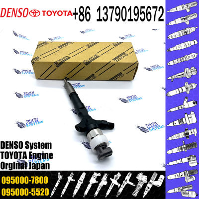 Common Rail Injector 23670-30310 095000-7800 Injector For TOYOTA 2KD-FTV, D-4D, TRH2 Injector Nozzle 23670-30310 095000-
