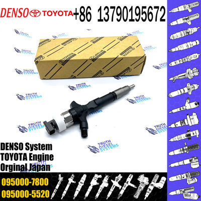 Common Rail Injector 23670-30310 095000-7800 Injector For TOYOTA 2KD-FTV, D-4D, TRH2 Injector Nozzle 23670-30310 095000-