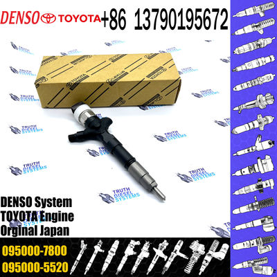 Common Rail Injector 23670-30310 095000-7800 Injector For TOYOTA 2KD-FTV, D-4D, TRH2 Injector Nozzle 23670-30310 095000-