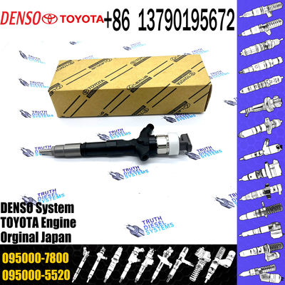 Common Rail Injector 23670-30310 095000-7800 Injector For TOYOTA 2KD-FTV, D-4D, TRH2 Injector Nozzle 23670-30310 095000-