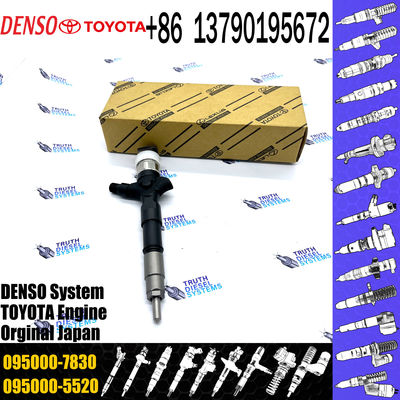Common Rail Engine Accessories Diesel Injector 23670-30080 23670-39135 095000-7830