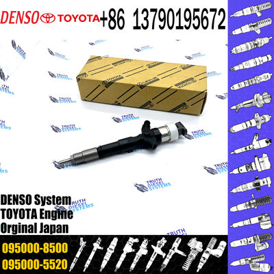 Common Rail Fuel Injector 23670-30280 095000-8500 For D-enso Hilux Hiace Land Cruiser T-OYOTA VIGO 1KD 2KD