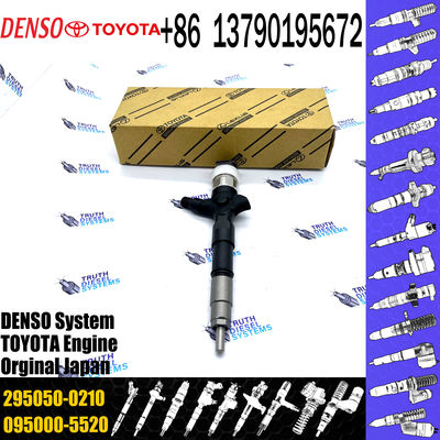 Common Rail Fuel Injector 23670-30410 Common Rail Injetor 295050-0210 For TOYOTA 1KD-FTV