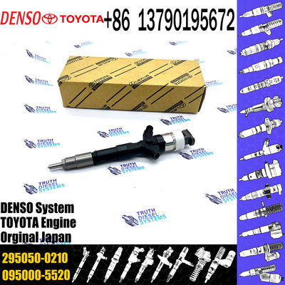 Common Rail Fuel Injector 23670-30410 Common Rail Injetor 295050-0210 For TOYOTA 1KD-FTV