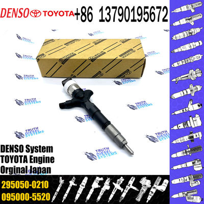 Common Rail Fuel Injector 23670-30410 Common Rail Injetor 295050-0210 For TOYOTA 1KD-FTV