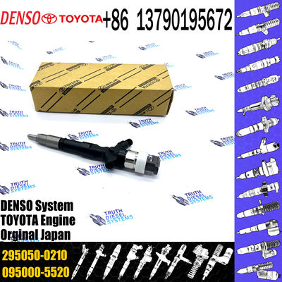 Common Rail Fuel Injector 23670-30410 Common Rail Injetor 295050-0210 For TOYOTA 1KD-FTV