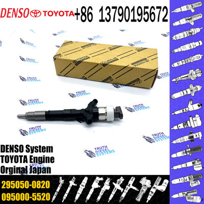 Common Rail Injector Assembly 23670-30380 295050-0820 For Toyota Dyna 1KD-FTV D-4D Dutro