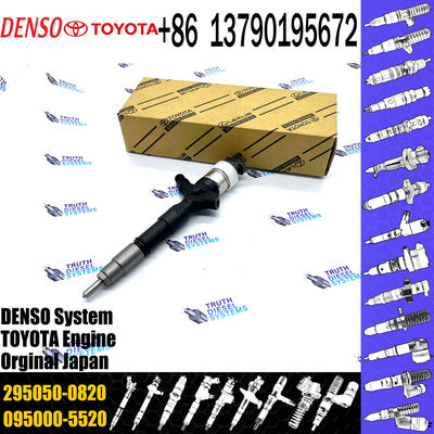 Common Rail Injector Assembly 23670-30380 295050-0820 For Toyota Dyna 1KD-FTV D-4D Dutro