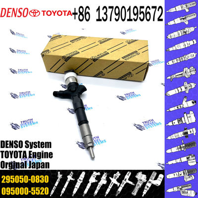 Diesel Fuel Injector 295050-0830 For Toyota Dyna 1KD-FTV 23670-39395 23670-30390