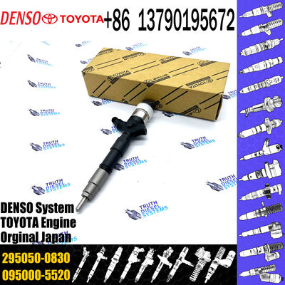 Diesel Fuel Injector 295050-0830 For Toyota Dyna 1KD-FTV 23670-39395 23670-30390